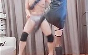 【暴力美学】长靴重度连环踢裆【双视角版】 JS251011-27