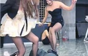 【麋鹿银儿】双S-香水暴踹虐裆/踩头蹲脸 bf58042