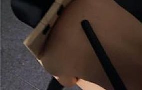 【Sera】断头台-高跟棍棒惩戒贱奴 JS250930-18