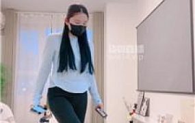 【古筝少女】健身女神回家原味鞋袜虐打 JS250921-19