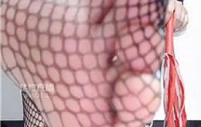 【草莓喵】凉拖渔网脚底羞辱    251012-2