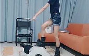 【莓果酱】短靴碾压踩-骑马胯下辱 JS251210-9
