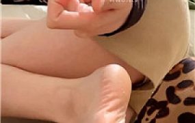 【玄葉】裸足豹纹高跟挑鞋    251126-29
