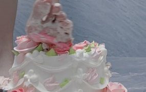 边辱骂边踩踏生日蛋糕 YC-250331-5