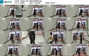 【浅浅原创】吊架下贞操锁全套禁锢