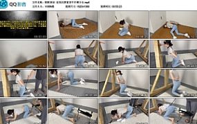 【眼眸原创】定拍囚禁紧身牛仔裤少女