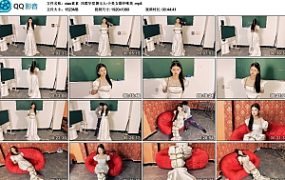 【xiao素素】风暖华堂拥玉人-小美女婚纱唯美