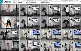 【Raymond】准新娘6婚纱影楼里钢管支撑着的婚纱模特竟然是真人？顾客疑惑：“钢管支…