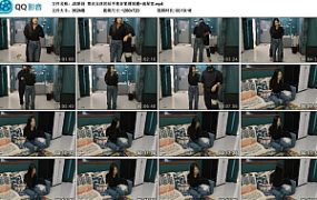 【JS原创】黑衣女孩的后手观音紧缚放置~流星客