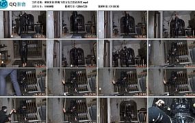 【禅狱原创】铁链下的女囚之胶衣拘束