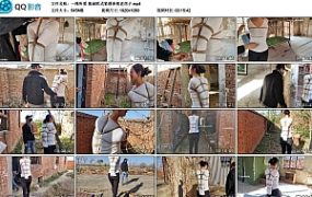 【一绳所爱】紫涵欧式紧缚参观老房子