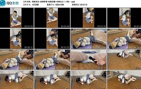 【眼眸原创】新模萱萱-垫脚放置+双洞电击（下集）