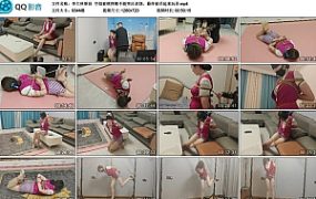 【李大侠原创】空姐被绑挣脱不能哭泣求饶，最终被吊起来玩弄