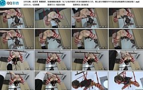 【面具男】郭媛007，伪娘绳模训练营！