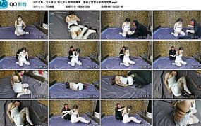 【飞天原创】悦儿护士服铜线捆绑，看绳子厉害还是铜线厉害