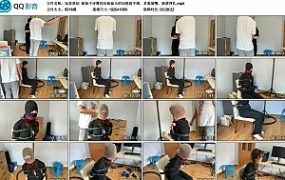 【玩奴原创】新妹子诗雅的丝袜套头的闷绝高手缚，多重堵嘴，崩溃挣扎