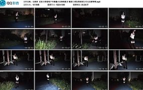 【长颜草】定拍少萝霜喵户外情趣内衣捆绑散步 戴着口球如果碰到人可无法解释哦