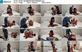 【随心绳艺】杨蕊 情趣渔网服 盘腿桃符和膝盖跪地吊