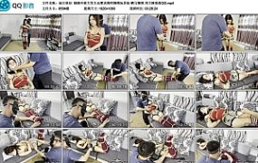 【延江原创】晓晓兴致大发主动要求绳师捆绑玩弄她 驷马捆绑