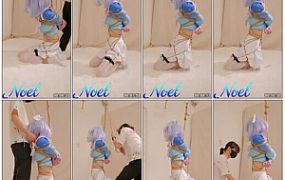 【Noel-11】蔚蓝档案-阿罗娜cos_2 日式紧缚+半吊缚+电击+gc+放置挣扎