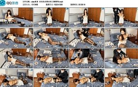 xiao素素 佳佳内衣黑丝床上捆绑TK