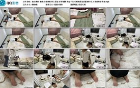 【延江原创】陈陈之被调教 床上固定 后手架杆 挑起下巴 长时间固定放置 解开之后直接瘫软在地