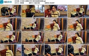 【龙飞绳艺】新模特大学生 发财 体验剧情老虎凳