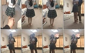 【约拍第二弹】琪琪手铐锁脚行走