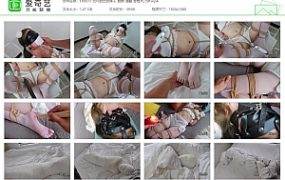 [FXX] 玩坏的白丝妹子 捆绑 滴蜡 全包木乃伊