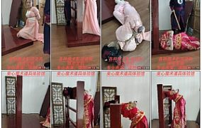 【束心】白玉古装砍头三部曲，捆绑，断头台，木枷锁，模拟砍头行刑