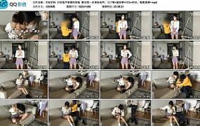 【学姐学妹】订拍龟甲紧缚初体验 解语第一次体验龟甲，马丁靴+超短裤+闪光+肉丝，脱靴桃缚