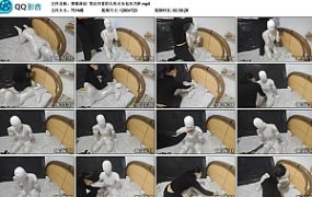 【狸猫原创】雪白可爱的人形犬全包木乃伊