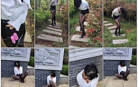 【栗栗子】黑丝女秘书狩猎计划 04