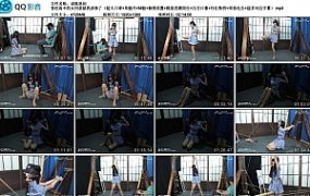 【试炼原创】曾经高中的女同桌被我虐惨了（超大口球+单腿吊+M腿+枷锁放置+跪姿直臂限…