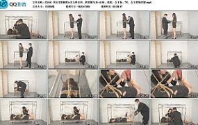 【CV4K】男女双S捆绑玩弄女神言妍，铁架驷马责–丝袜、高跟、女王装、TK、女王闻鞋闻…