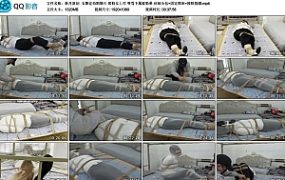 【新月原创】玉箫定拍剧情片 闻鞋女上司 辱骂下属被勒晕 丝袜全包+固定绑床+闻鞋挠脚