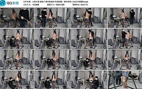 心悦艺束 新妹子梦泪的麻衣学姐COS，绑在铁架上电动牙刷骚扰