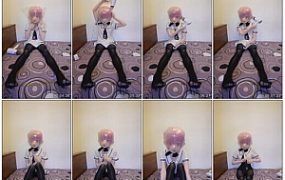 【kig】双层热缩袋呼吸控制、丝袜木乃伊