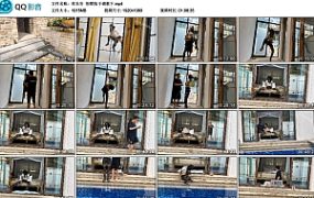 【欢乐谷】别墅院子调教下