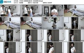 【子衿原创】新模婧婧试镜 第一次体验捆绑口球