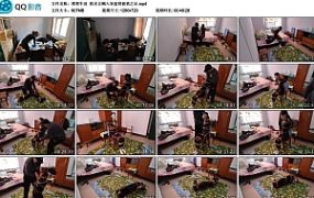 【理想生活】胶衣女贼入室盗窃被抓之后
