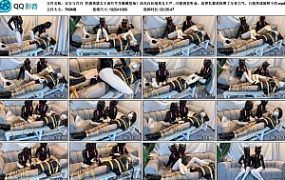 【安安与月月】性感诱惑女王凌月芊月震撼登场！油光白丝绝美女王严厉紧缚榨汁，温柔..