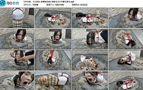 【飞天原创】新模特语涵口球加压舌口环驷马挣扎