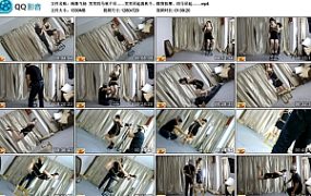 【绳舞飞扬】笑笑四马秋千吊……笑笑吊起荡秋千、踩背按摩、四马吊起