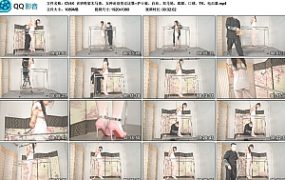 【CV4K】言妍铁架木马责，女神还没受过这罪–护士装、白丝、双马尾、高跟、口球、TK…