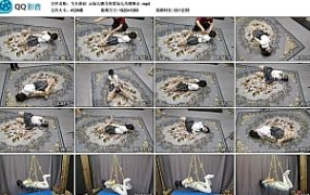 【飞天原创】云仙儿驷马和柔仙儿吊缚展示.