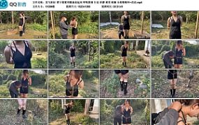 【龙飞原创】脖子勒紧和膝盖连起来 呼吸困难 行走 折磨 难受 刺激 全程嗷嗷叫~花花