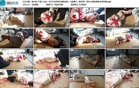 绳之韵 可爱小九妹，冬日午后的例行绳奴培育，白袜驷马、裸足TK、原味小棉袜堵嘴+胶带封裹