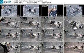 【咕咕精】双马尾jk白丝茶茶の透明充气床丸吞初体验~！