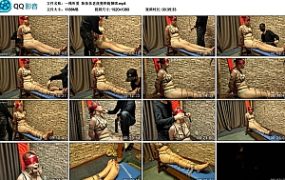 【一绳所爱】陈依依老虎凳铁链捆绑